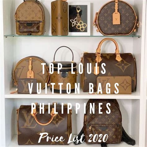 louis vuitton bags price ph|Louis Vuitton bags with prices.